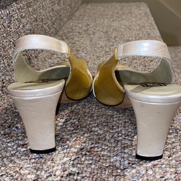 VINTAGE Roberto Capucci heeled leather shoes Size 6 - Picture 4 of 11